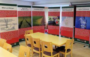 Rollup der Pestizid-Ausstellung der NaturFreunde Schleswig-Holstein